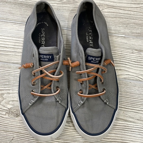 Sperry Gray Pier View Sneaker - Picture 1 of 6